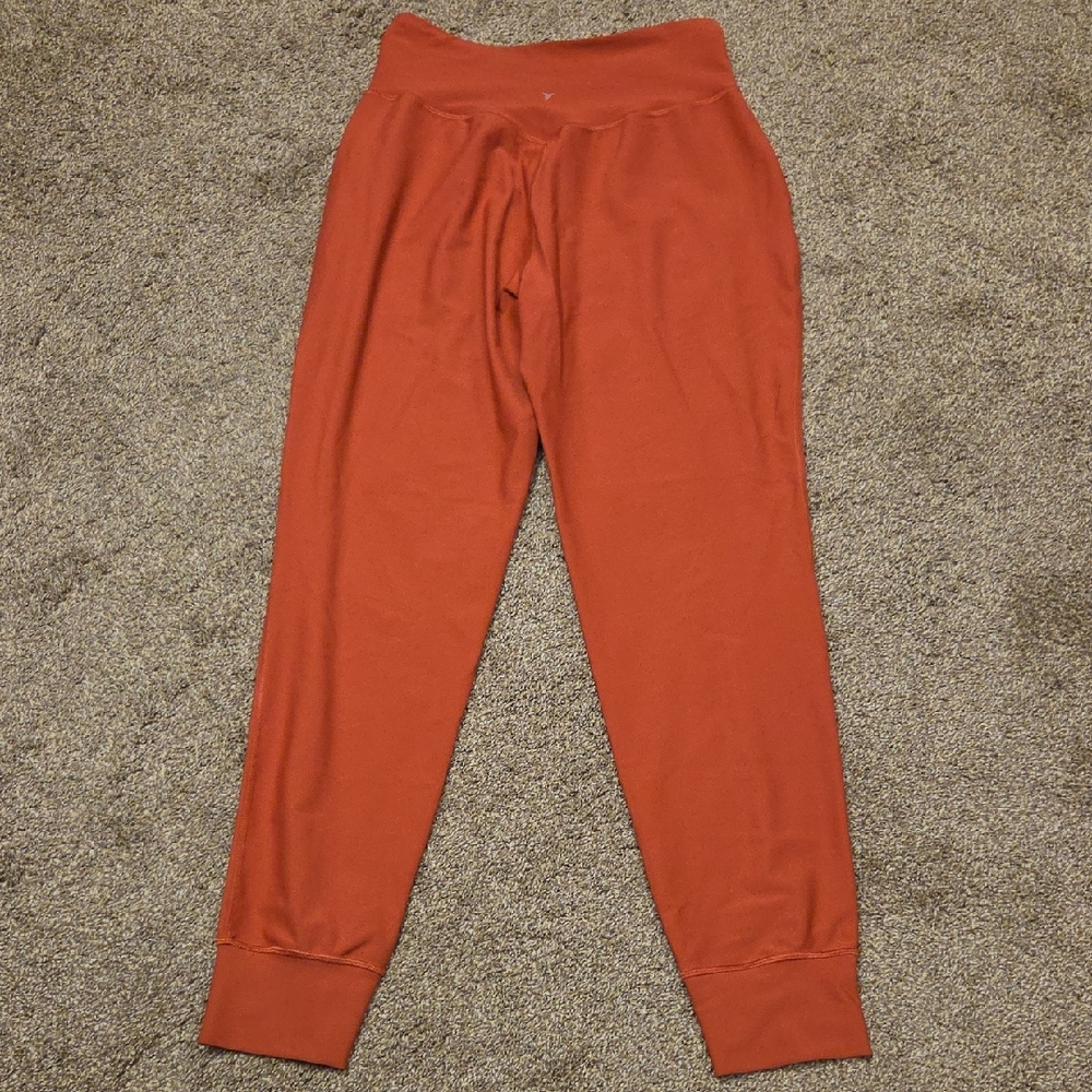 Old Navy Activewear Line Rust Orange Jogger Pants In Size Large Tall